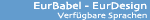 EurBabel — Übersetzungssprachen